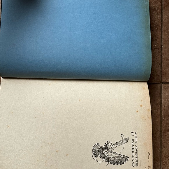 RARE Antique Harry Rountree Alice in Wonderland Color Plates hardcover book - Picture 5 of 12